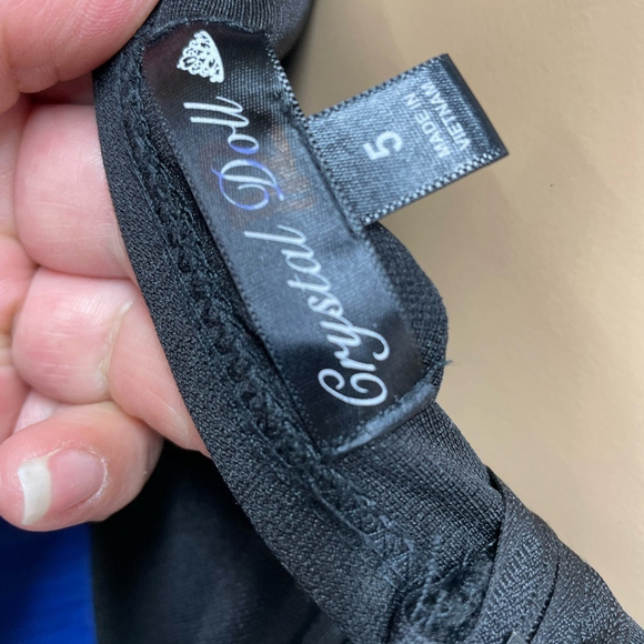 😍Elegant Blue Strapless Dress - Picture 2 of 5